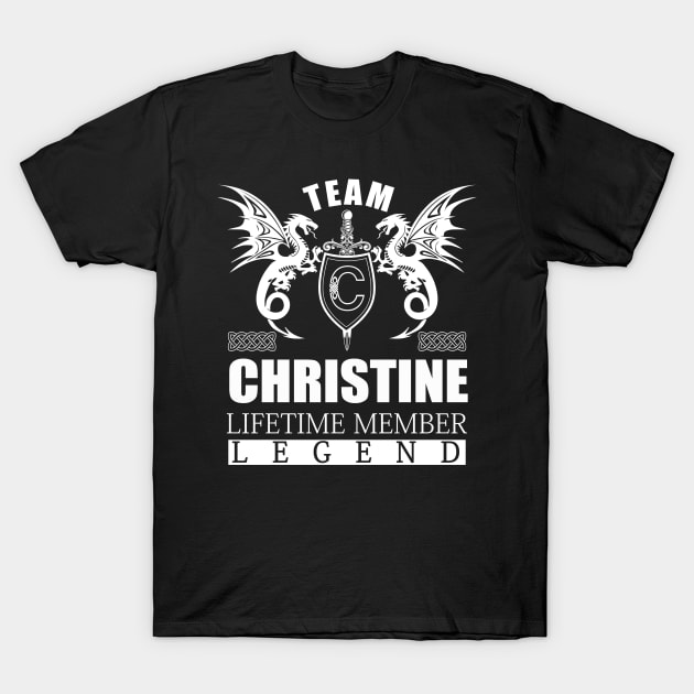 CHRISTINE T-Shirt by davidmarisa